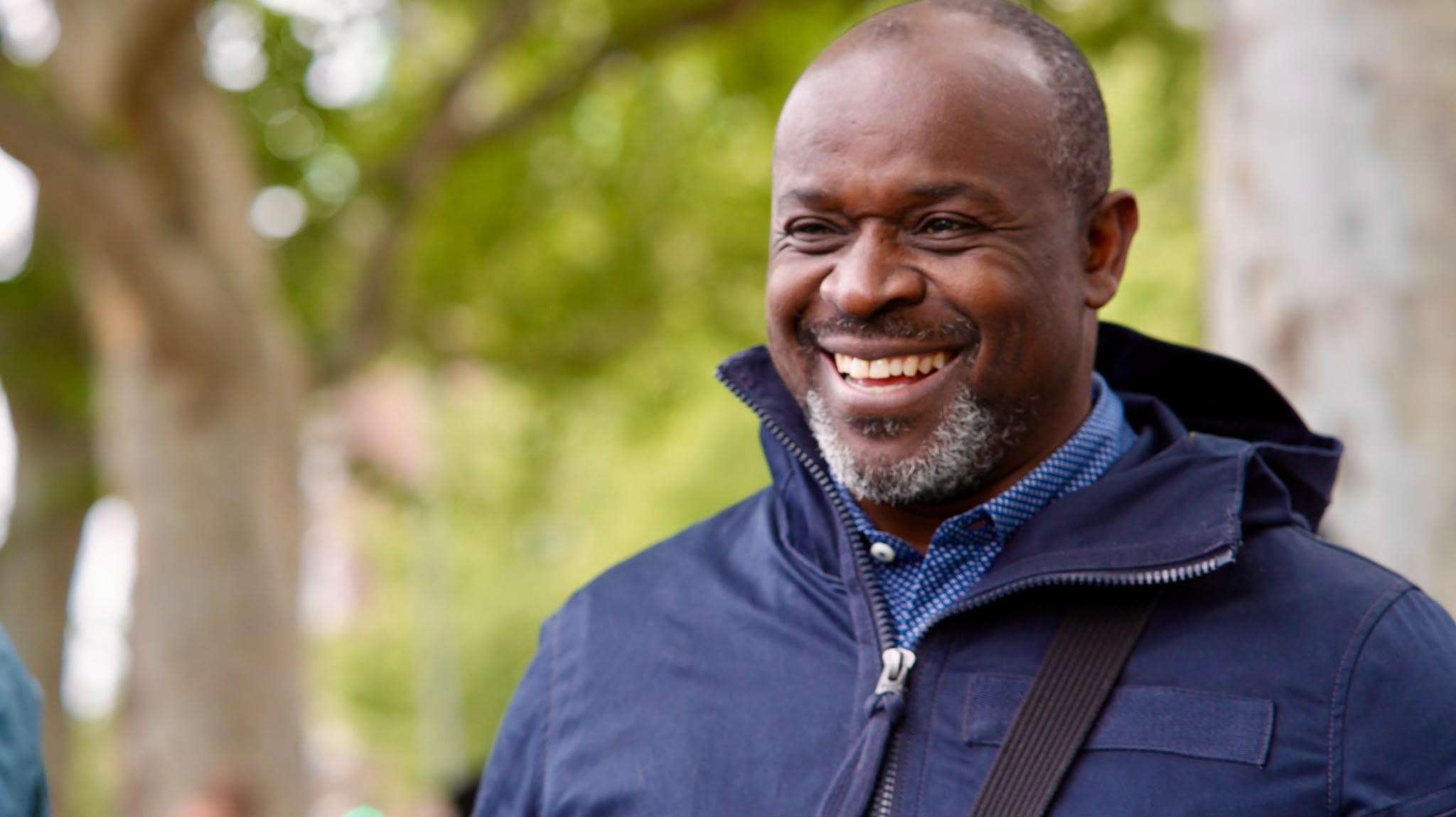 Serge Menga Nsibu im Gespräch